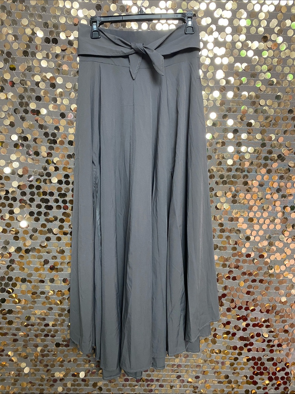 Gray Maxi Skirt Size Medium #1613
